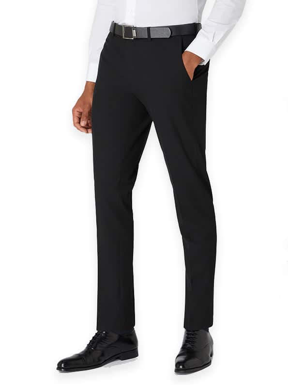 princess polly baby blue dress Young Mens 'Samuel' Trousers  Regular Fit  Black