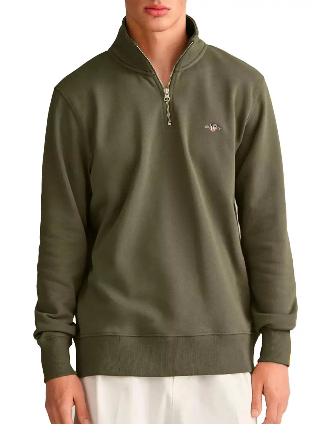 Mens half zip pullover sweatshirt deals