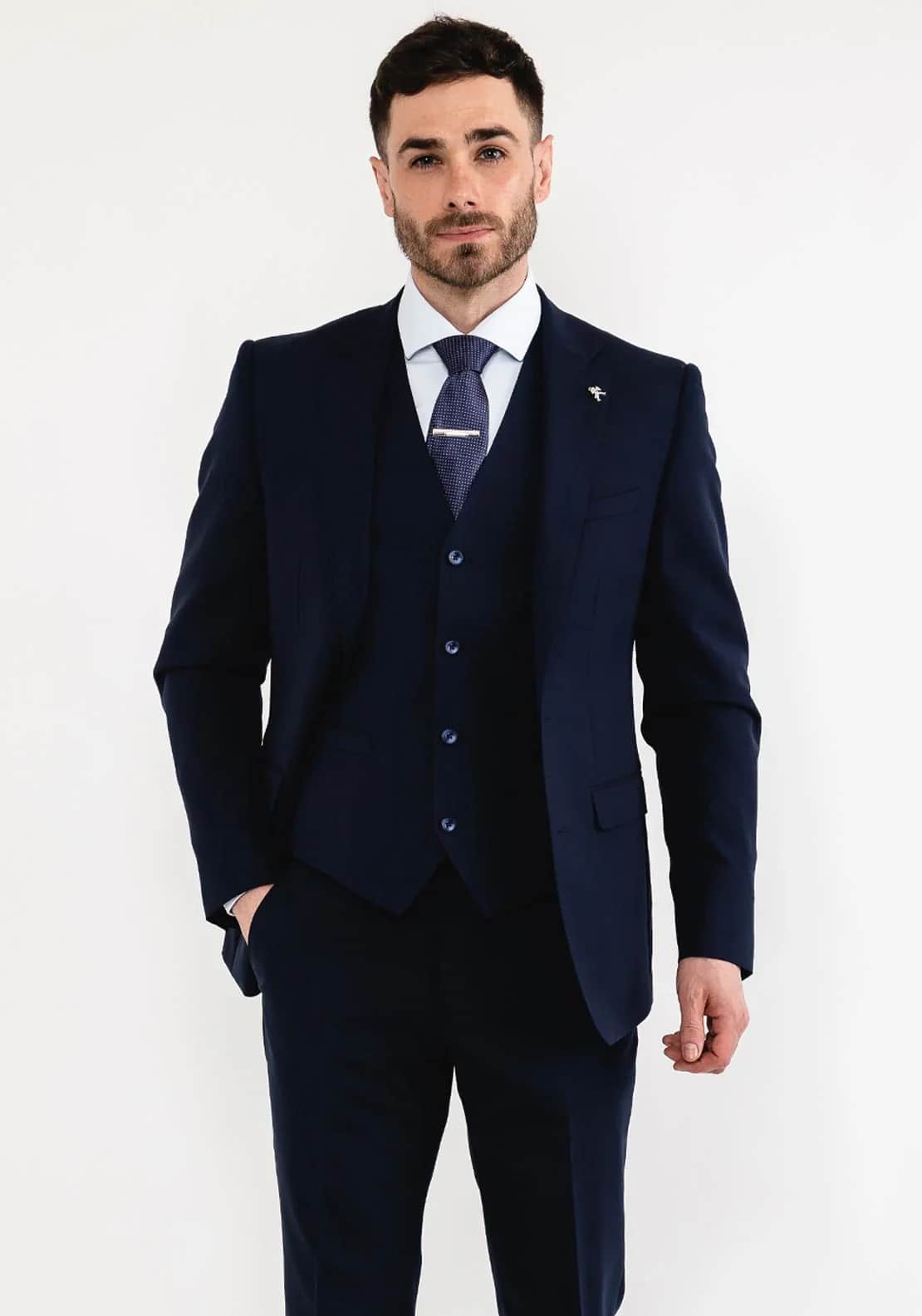 yarmo × fofofofa 『Vacation Suit』/ navy Herbie Frogg Mix & Match Suit Mayfair Navy