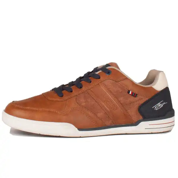 Lloyd Pryce Mens De Klerk Trainers Camel