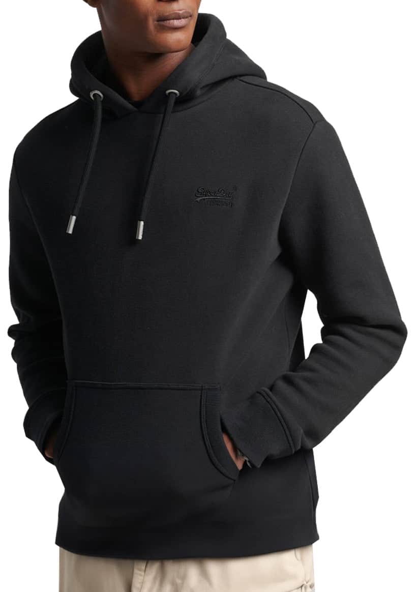 Pull Noir Homme Superdry Essential Logo Crew | Déstockage Superdry Pull Noir Homme Superdry Essential Logo Crew | Déstockage Superdry