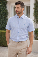 DG's Drifter Short Sleeve Shirt Blue