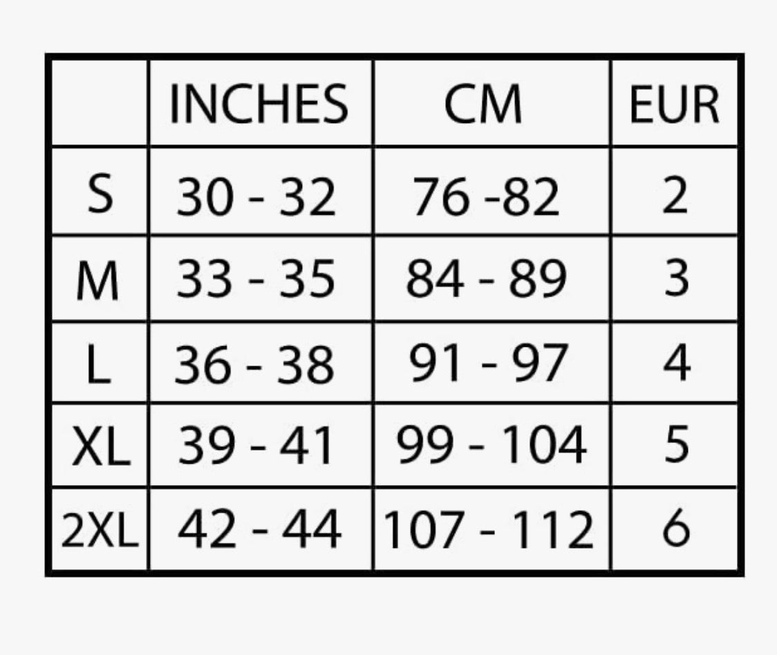Farah size chart