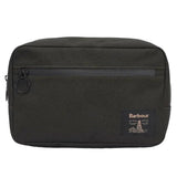 Barbour Field Canvas Hanging Wash Bag Olive/Black Northern Ireland