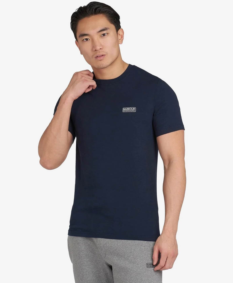 Barbour International Men’s Small Logo T-Shirt Navy Northern