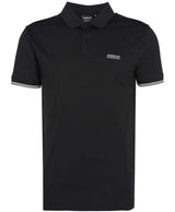 Barbour International Philip Tipped Polo Shirt Black Northern Ireland