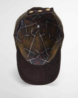 Barbour Mens Ashby Baseball Cap Olive/Brown Northern Ireland Belfast