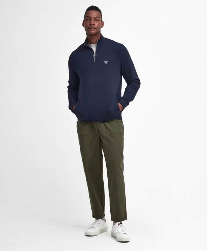 Barbour Men’s Beckhill Half Zip Sweatshirt Navy Northern Ireland