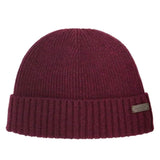 Barbour Mens Carlton Beanie Hat Bordeaux Northern Ireland Belfast