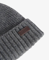 Barbour Mens Carlton Beanie Hat Grey Northern Ireland Belfast