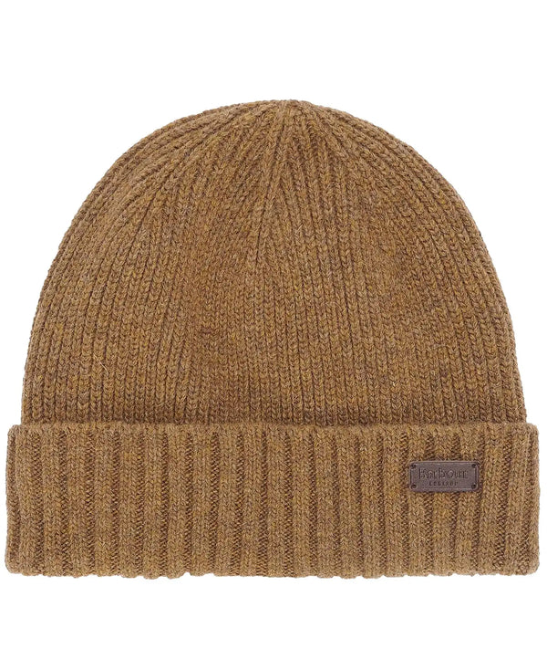 Barbour Mens Carlton Beanie Hat Sandstone Northern Ireland Belfast