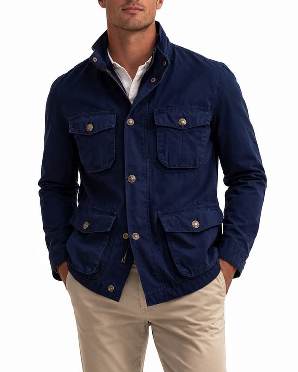 Barbour Mens Corbridge Utility Jacket Navy