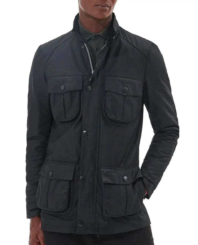 Barbour Mens Corbridge Wax Jacket Black