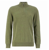 Barbour Mens Cotton Half Zip Jumper Laurel Green Northern Ireland