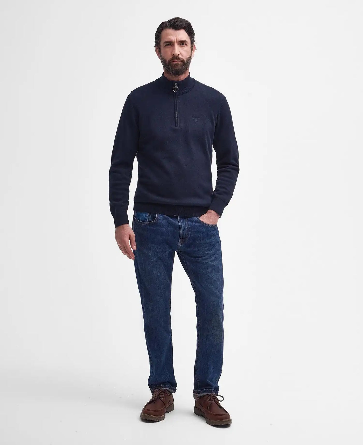 Barbour jeans mens navy fashion