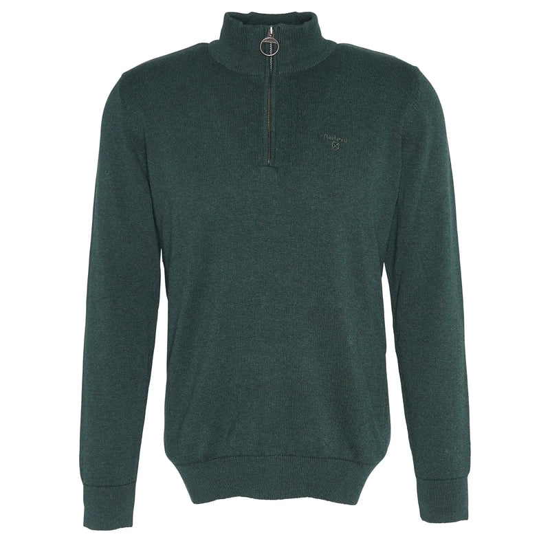 Barbour cotton half zip sweater hotsell