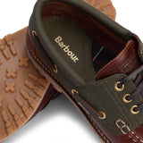 Barbour Mens Deck Boat Shoe Mahogany Northern Ireland Belfast