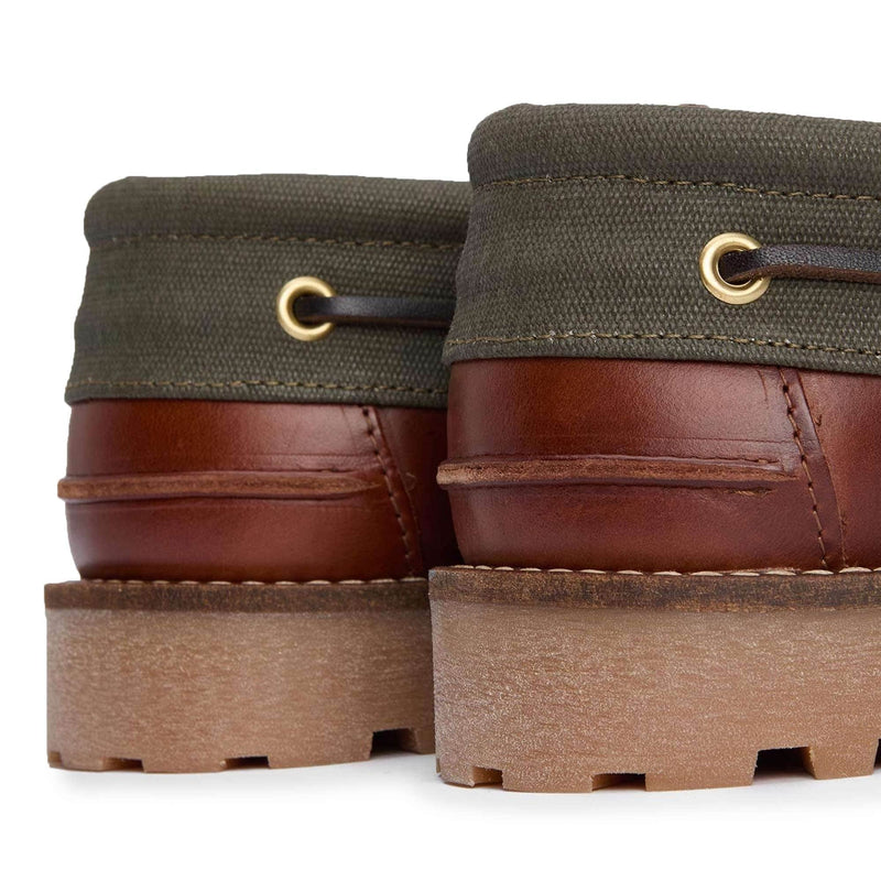 Barbour Mens Deck Boat Shoe Mahogany Northern Ireland Belfast