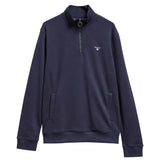 Barbour Mens Desmond Half Zip Sweatshirt Navy Northern Ireland Belfast