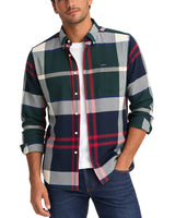 Barbour Mens Dunoon Shirt Evergreen Tartan Northern Ireland Belfast