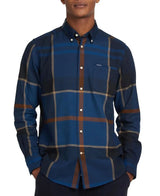 Barbour Mens Dunoon Tailored Tartan Shirt Midnight Tartan Northern