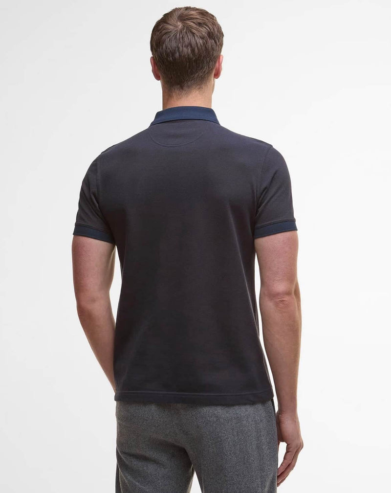 Barbour Mens Essential Sports Mix Polo Shirt Dark Oak Northern
