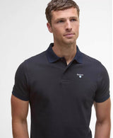 Barbour Mens Essential Sports Mix Polo Shirt Dark Oak Northern