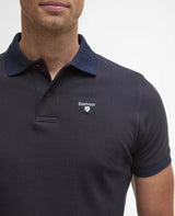Barbour Mens Essential Sports Mix Polo Shirt Dark Oak Northern
