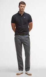 Barbour Mens Essential Sports Mix Polo Shirt Dark Oak Northern