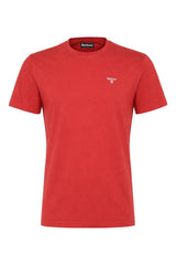 Barbour Mens Essential Sports T-Shirt Red Spice Northern Ireland