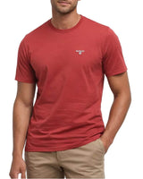 Barbour Mens Essential Sports T-Shirt Red Spice Northern Ireland