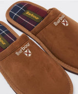 Barbour Mens Everitt Mule Slippers Camel Northern Ireland Belfast