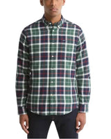 Barbour Mens Fortrose Brushed Cotton Shirt Evergreen Tartan Northern