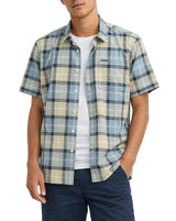 Barbour Mens Gordon Short Sleeve Shirt Highland Loch Tartan Northern