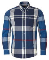 Barbour Men’s Harris Tailored Shirt Summer Navy Northern Ireland