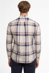Barbour Mens Kidd Tailored Long Sleeve Shirt Whisper White Northern