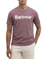 Barbour Mens Logo T-Shirt Peppercorn Northern Ireland Belfast
