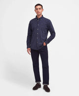 Barbour Mens Lomond Tailored Tartan Shirt Midnight Tartan Northern
