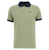Barbour Mens Lynmouth Tipped Polo Shirt Laurel Green Northern Ireland