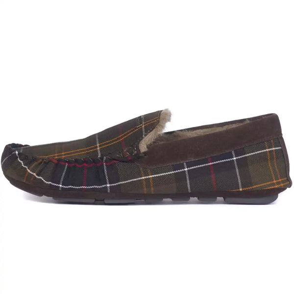 Barbour Mens Monty Slippers Classic Tartan Northern Ireland Belfast