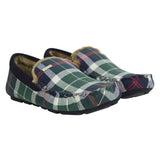 Barbour Mens Monty Slippers Evergreen Tartan Northern Ireland Belfast