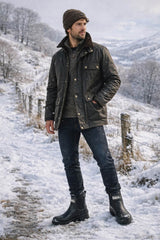 Barbour Mens Nimbus Wellington Boots Black Northern Ireland Belfast