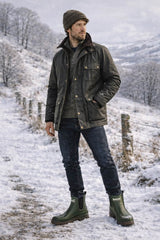 Barbour Mens Nimbus Wellington Boots Olive Northern Ireland Belfast