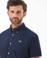 Barbour Mens Oxtown Short Sleeve Shirt Navy Northern Ireland Belfast