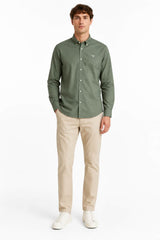 Barbour Mens Oxtown Tailored Shirt Agave Green Northern Ireland