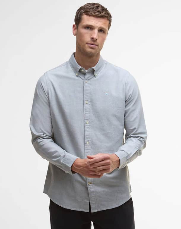 Barbour Men’s Oxtown Tailored Shirt Thyme Northern Ireland Belfast