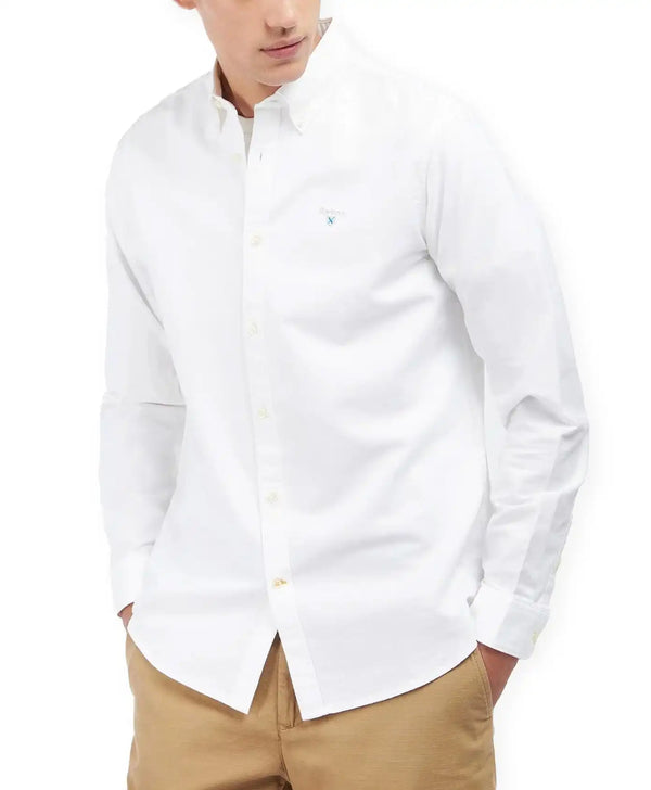 Barbour Men’s Oxtown Tailored Shirt White Northern Ireland Belfast