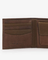 Barbour Mens Padbury Billfold Wallet Dark Brown Northern Ireland