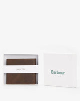 Barbour Mens Padbury Billfold Wallet Dark Brown Northern Ireland