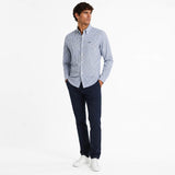 Barbour Mens Padshaw Tailored Shirt Blue Northern Ireland Belfast